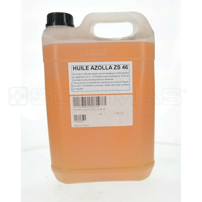 Bidon 5 litres d'huile AZOLLA ZS 46