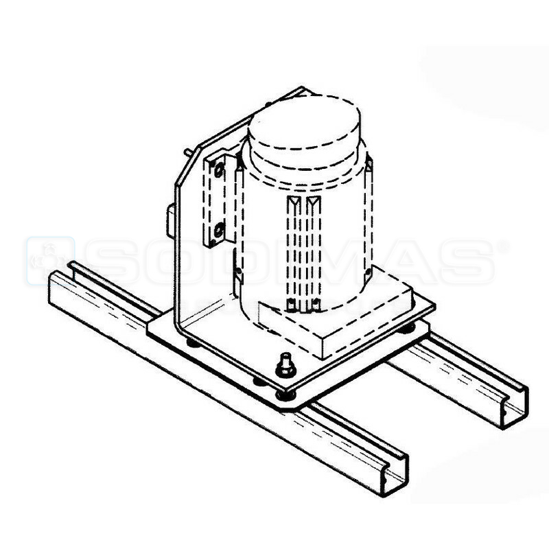 Kit support universel laser + réflecteur
