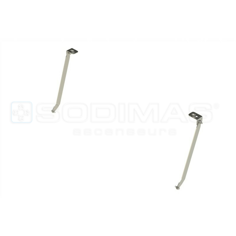 Ensemble support tôle garde pied SD20