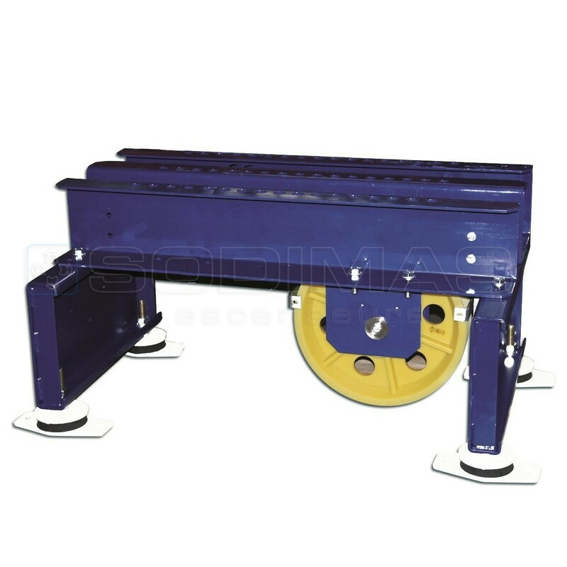 Châssis TA/TS140 D520 mm à déflexion réglable 108 < EN > 843 avec isolation et visserie