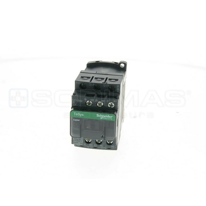 Contacteur 09 A - 1F+1O - 48 V - BC LPL LC1D09EL