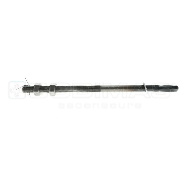 Attache-câble à oeil Ø 8 à 11mm. type T971 sans ressort