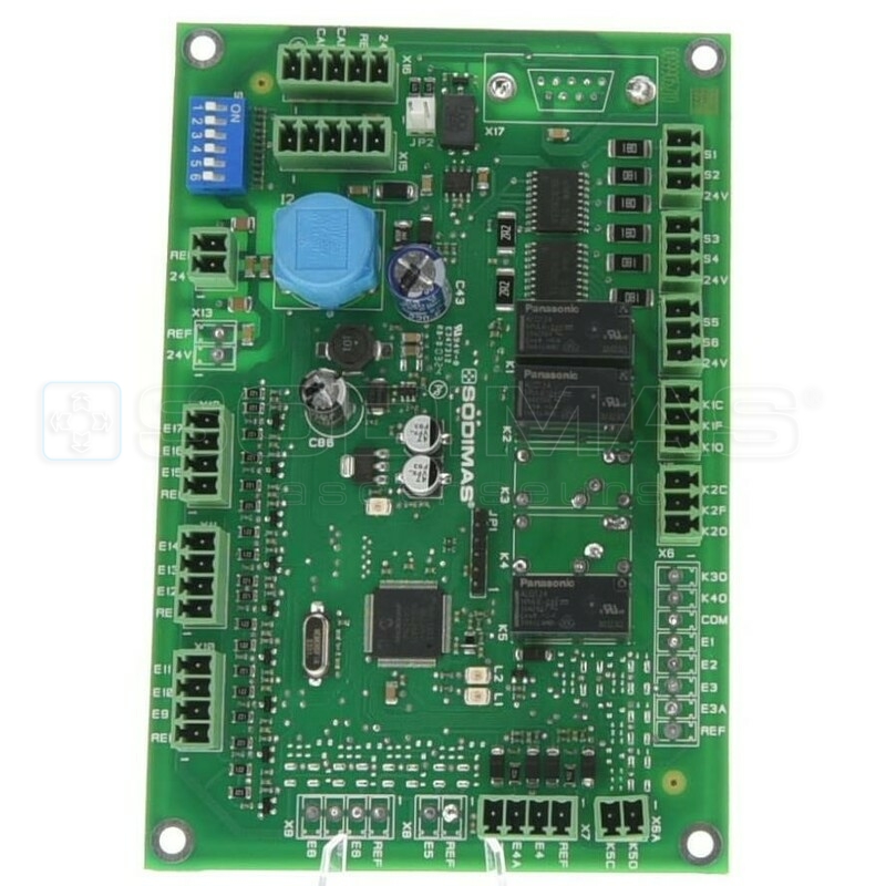 Carte extension Qi Touch ( 2 ° accès cabine - cuvette- interface VF)