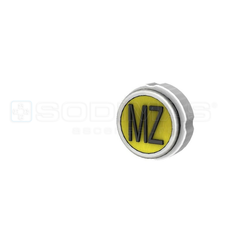 Bouton Cyntra V2 or brossé MZ