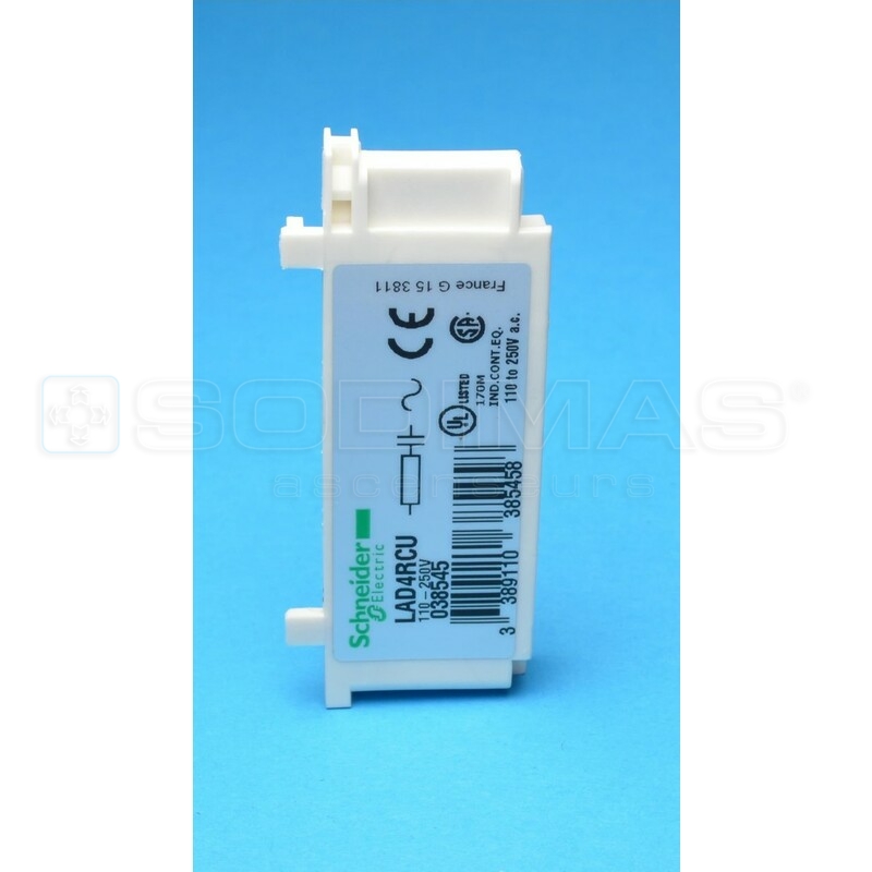 Bloc antiparasite = 38 A RC 110-240 V LAD4RCU