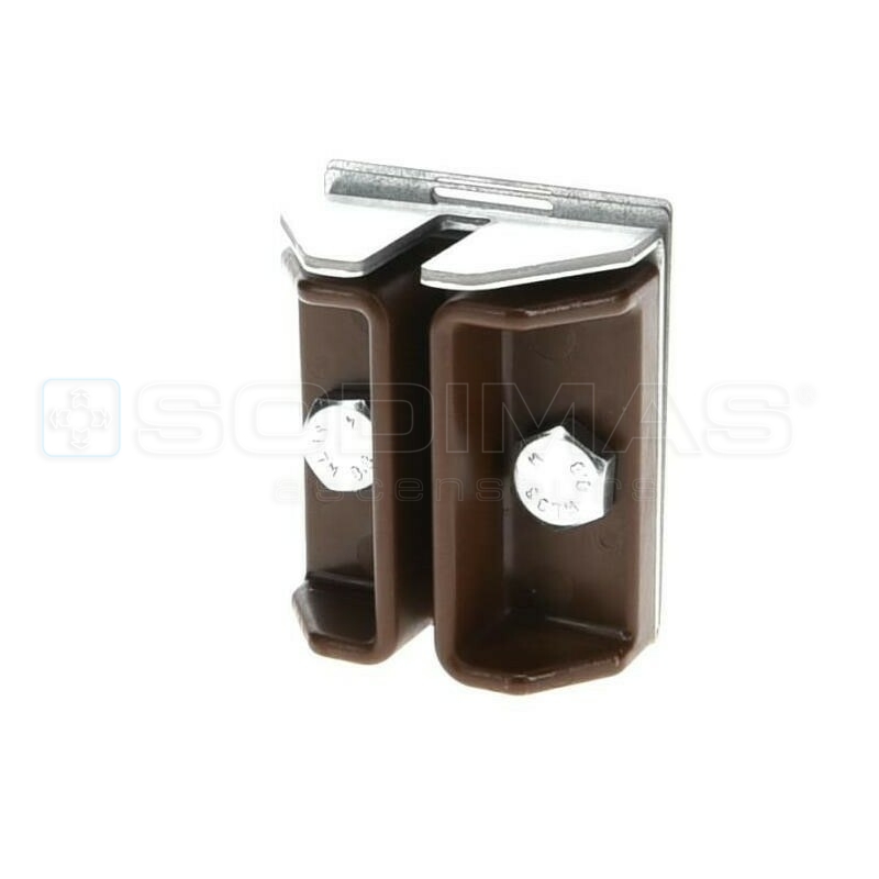 Kit coulisseau pour guide SOD5 auto-lubrifiant avec support sécurisé -guide 5 mm