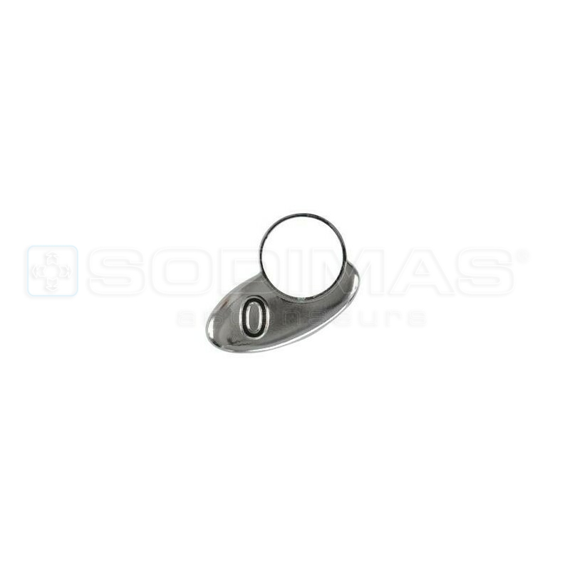 Collerette Virgule 0 chrome
