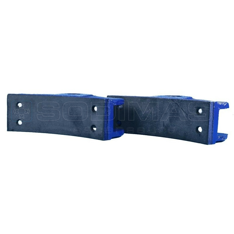 Paire de mâchoires de frein Gearless GL240