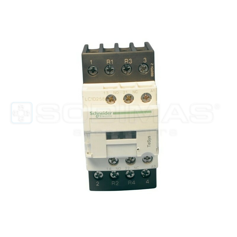 Contacteur tetra 40 A - 1F + 1O - 115 Vac ( LC1D258FE7 )