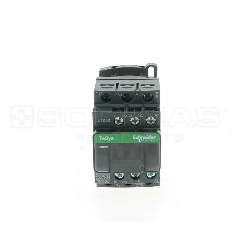 Contacteur 09 A - 1F+1O - 230 V - 50/60 - 230 VCA - LC1D09P7