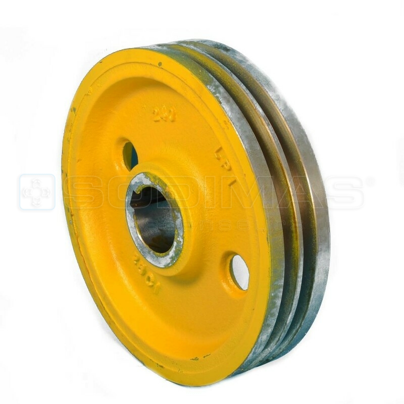 Poulie de traction Sodiciel 3 - Ø 240x3x8 - 1000 kg