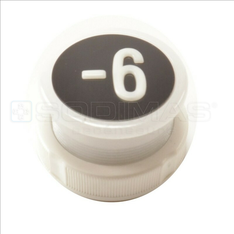 Bouton Cyntra V2 noir brossé -6
