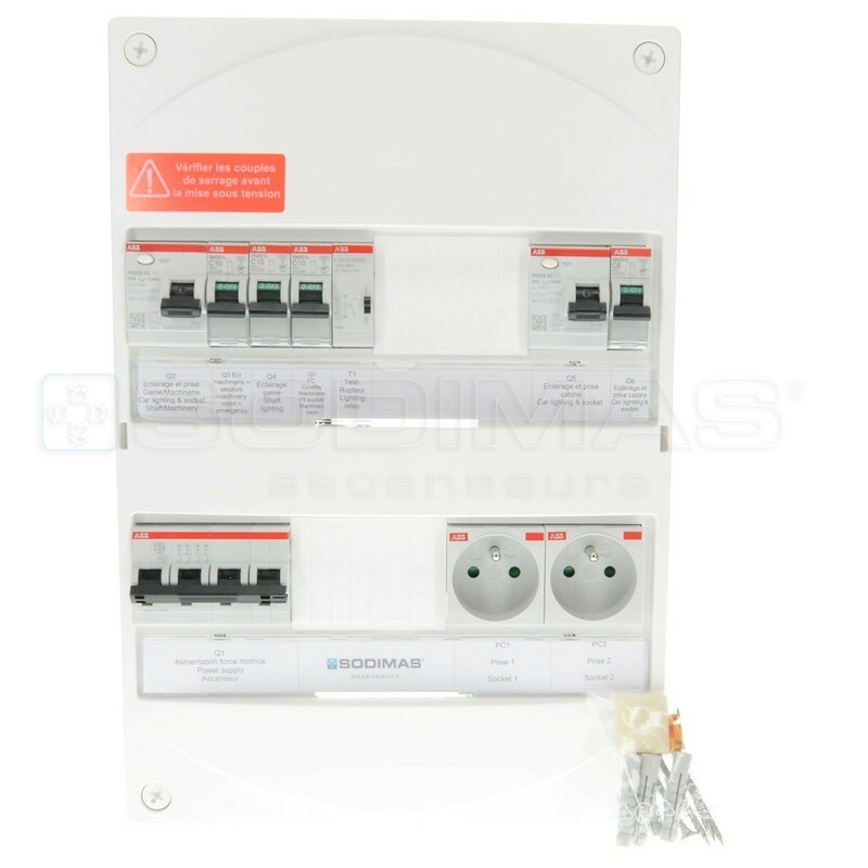 Tableau DTU Composants ABB - calibre 25 A