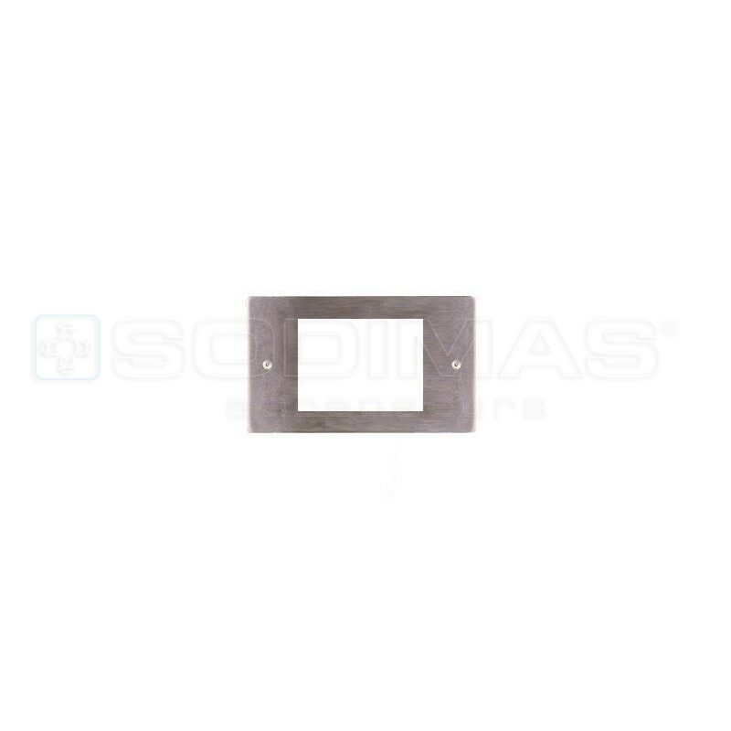 Plastron 125x185 horizontal à vis pour afficheur 3 pouces flèches