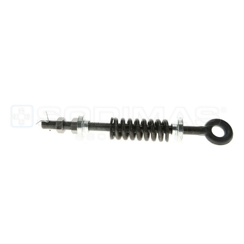 Attache-câble à oeil avec ressort Ø 8 à 11mm.