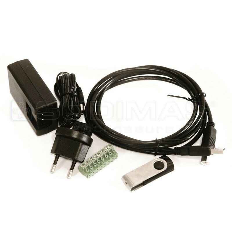 Kit programmation USB afficheurs 4/6 pouces - français/anglais