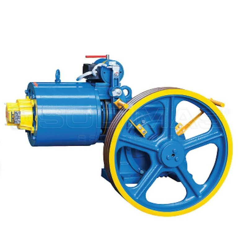 TA125 - 1/37 - 4 kW - droite - Ø 520x4x8/11x16 - V 35°