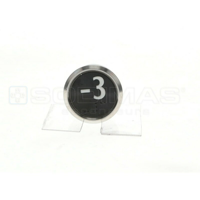 Bouton IP65 V2 noir brossé -3