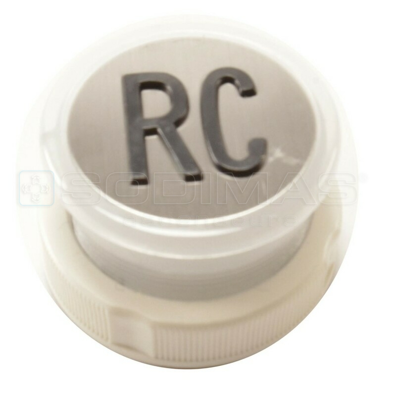 Bouton Cyntra V2 inox brossé RC