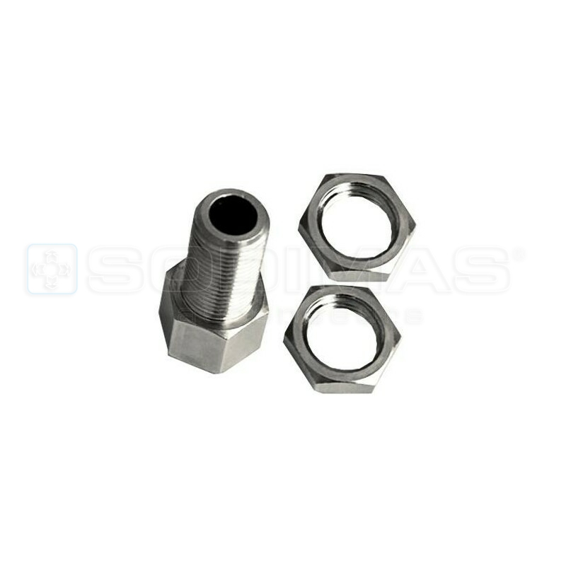 Raccord de traversée réglable 60mm pour graisseur automatique