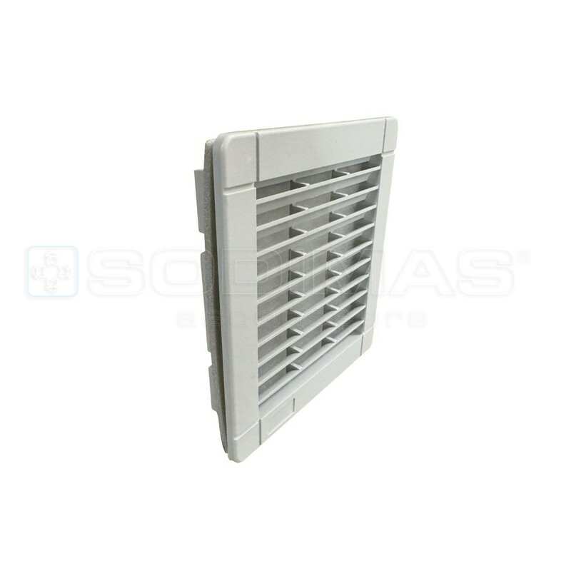 Grille de ventilation pour coffret grosse puissance