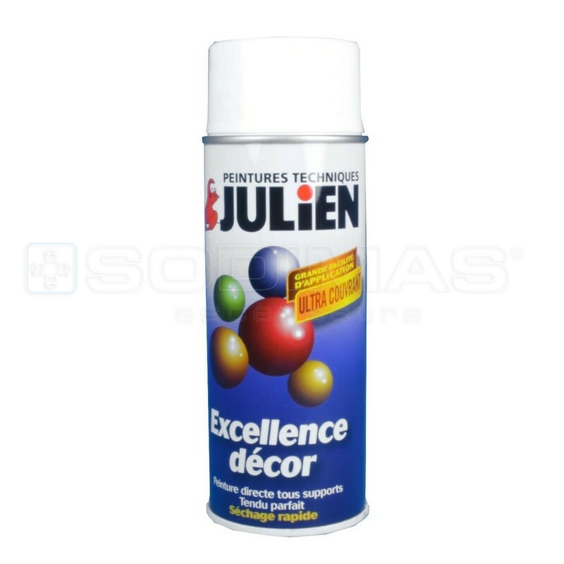 Bombe peinture 400 ml blanc brillant