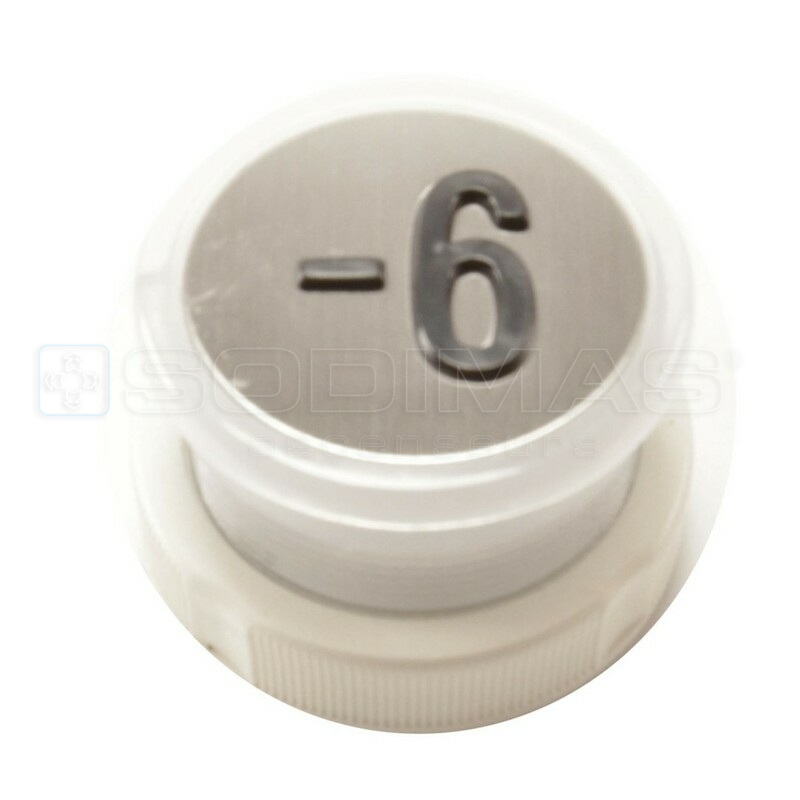 Bouton Cyntra V2 inox brossé -6