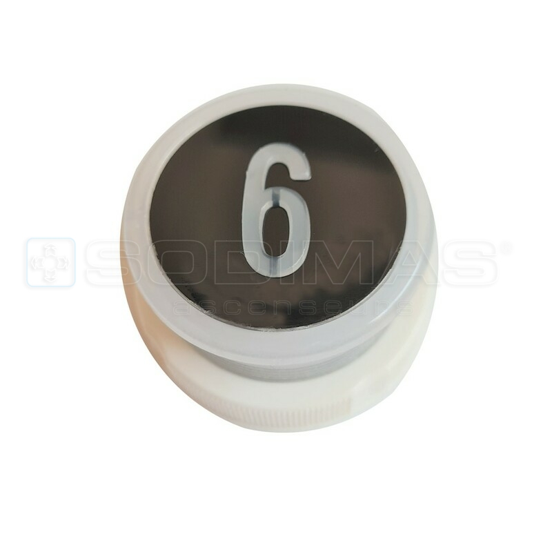 Bouton Cyntra noir 6