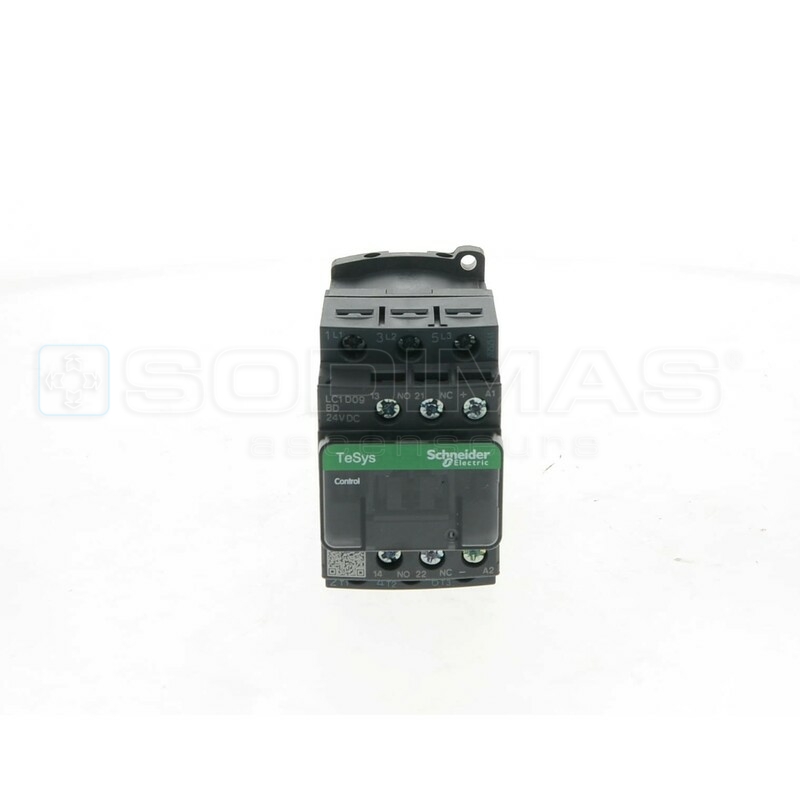 Contacteur tri 9 A - 1F + 1O - 24 vcc ( LC1D09BD )