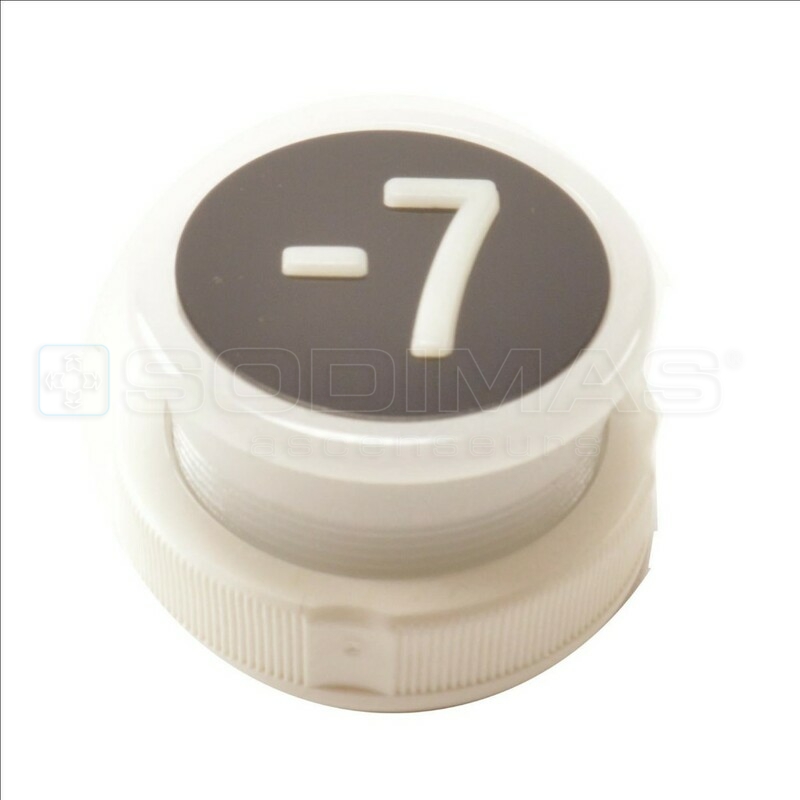 Bouton Cyntra V2 noir brossé -7
