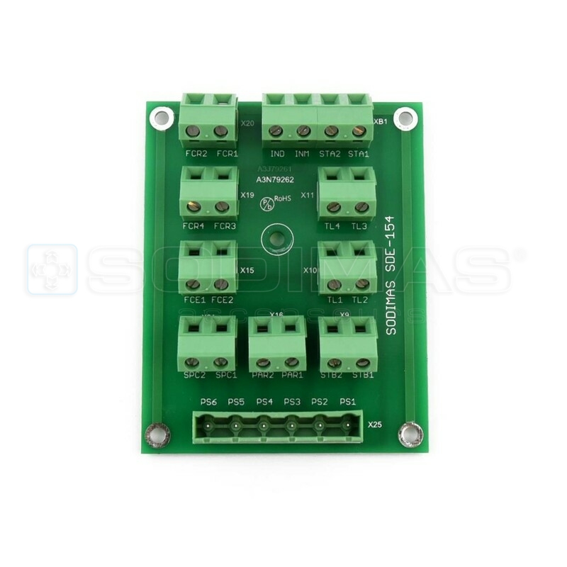 Carte sécu SDE-154 toit cabine NG240 M2