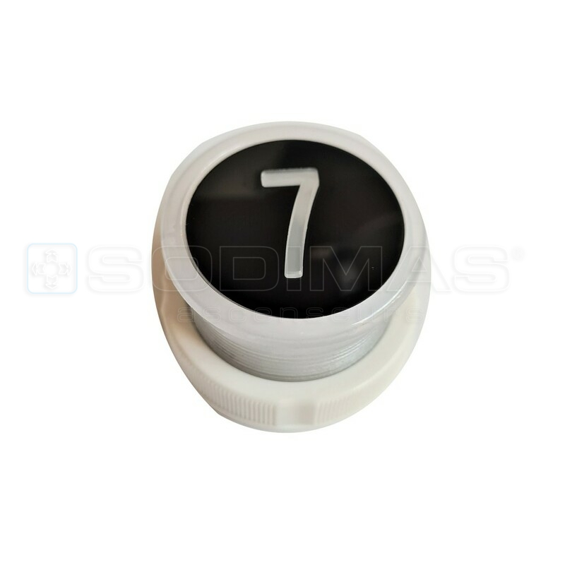 Bouton Cyntra noir 7