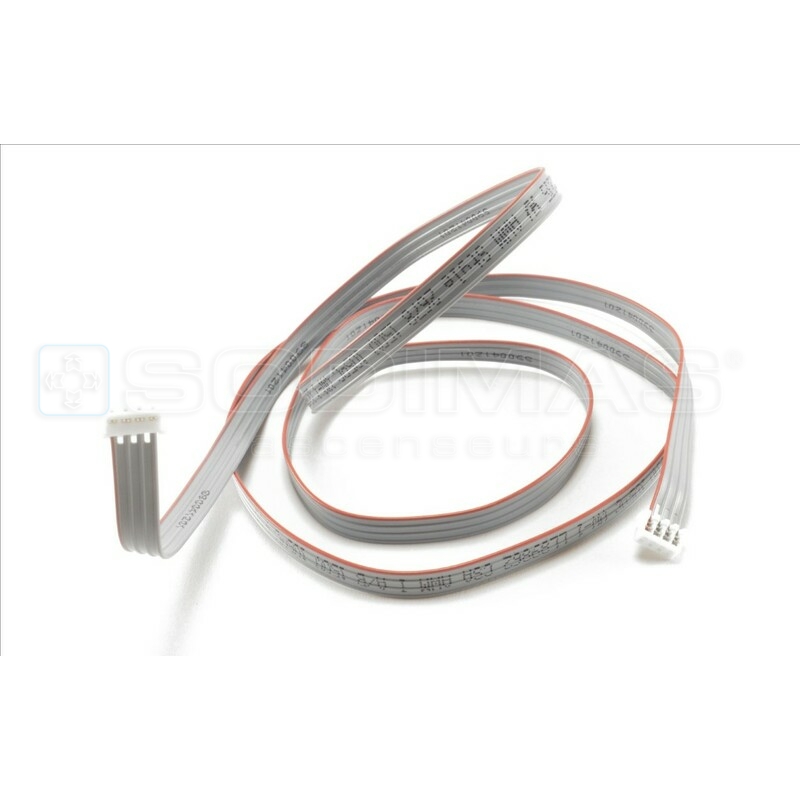 Nappe plate bouton longueur 1000 mm - 2 x jst 4 points
