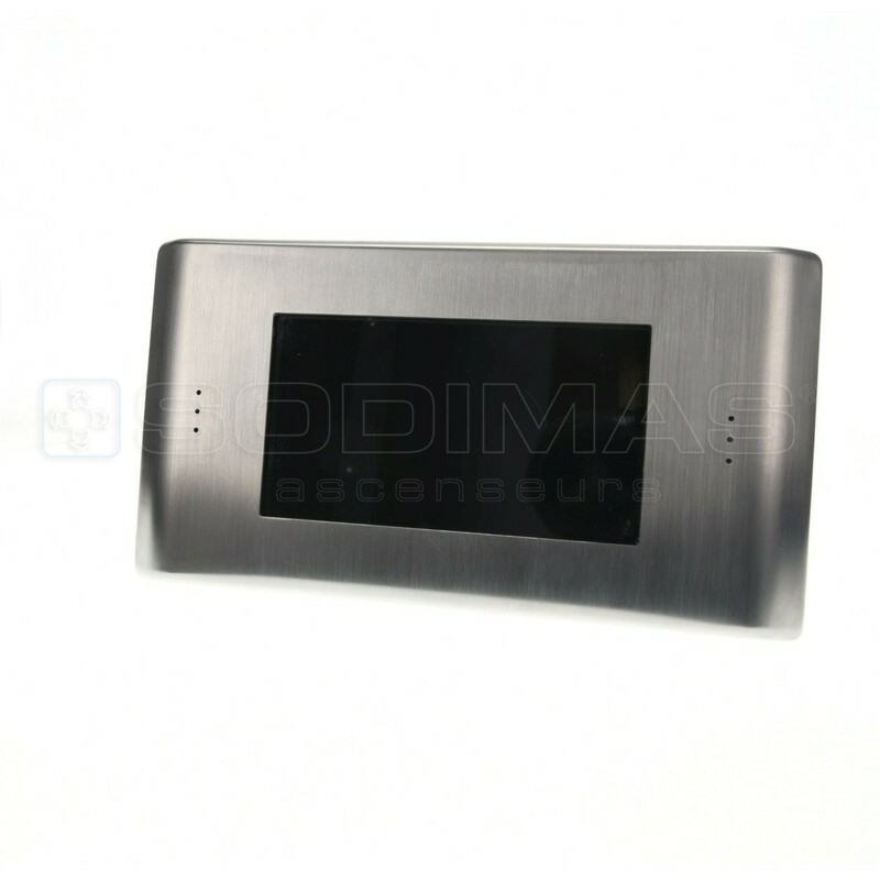 Boitier applique inox avec afficheur TFT 7 pouces - protocole SAF