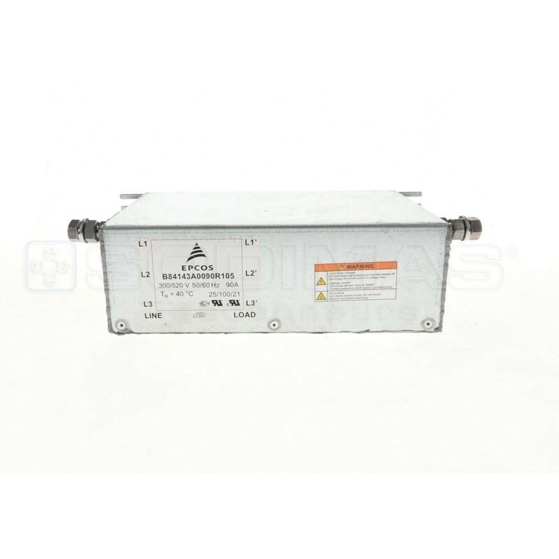 Filtre d'entrée VF triphasé 400 V pour VVVF 30 kW
