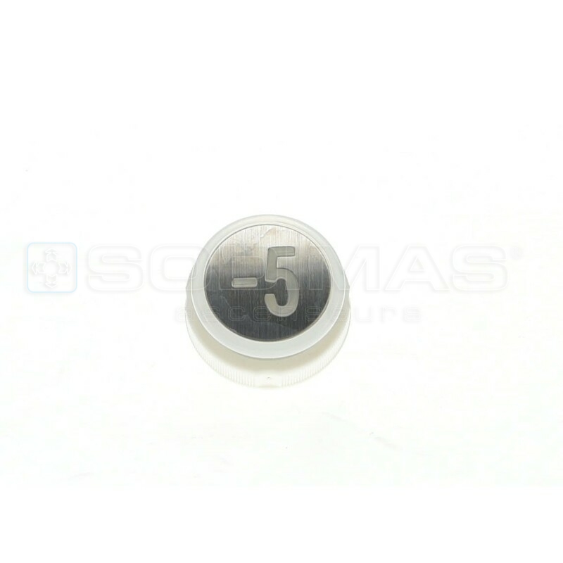 Bouton Cyntra inox brossé -5