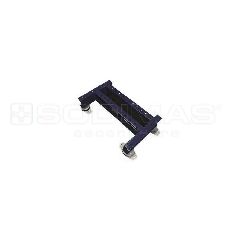 Châssis standard à plat TA125 avec isolations et visserie- pour D 520 mm