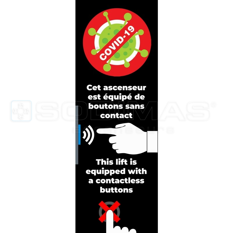 Étiquette de signalisation DEMON SAFE