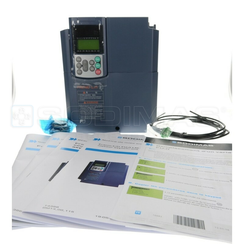 Kit variateur Fuji 1 -SD - 15 kw -380v- synchrone sin/cos