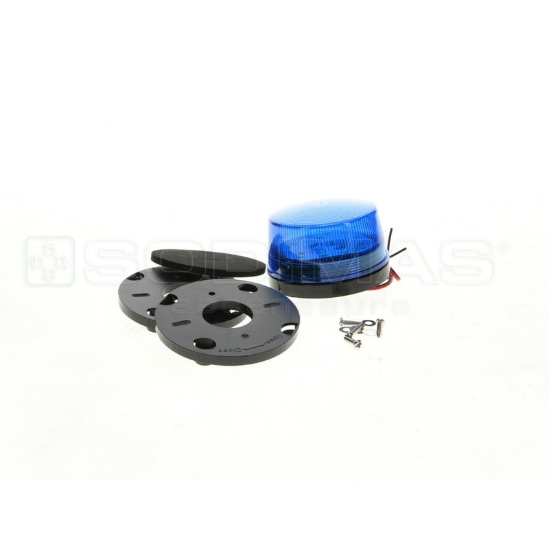 Balise flash bleue 24 Vcc