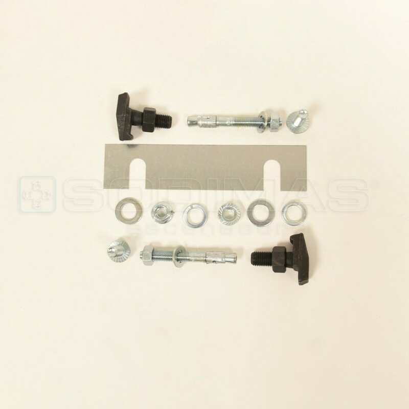 Sachet de visserie T4 attaches de guide doubles