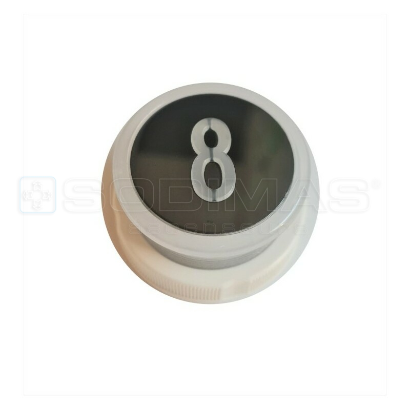 Bouton Cyntra noir 8