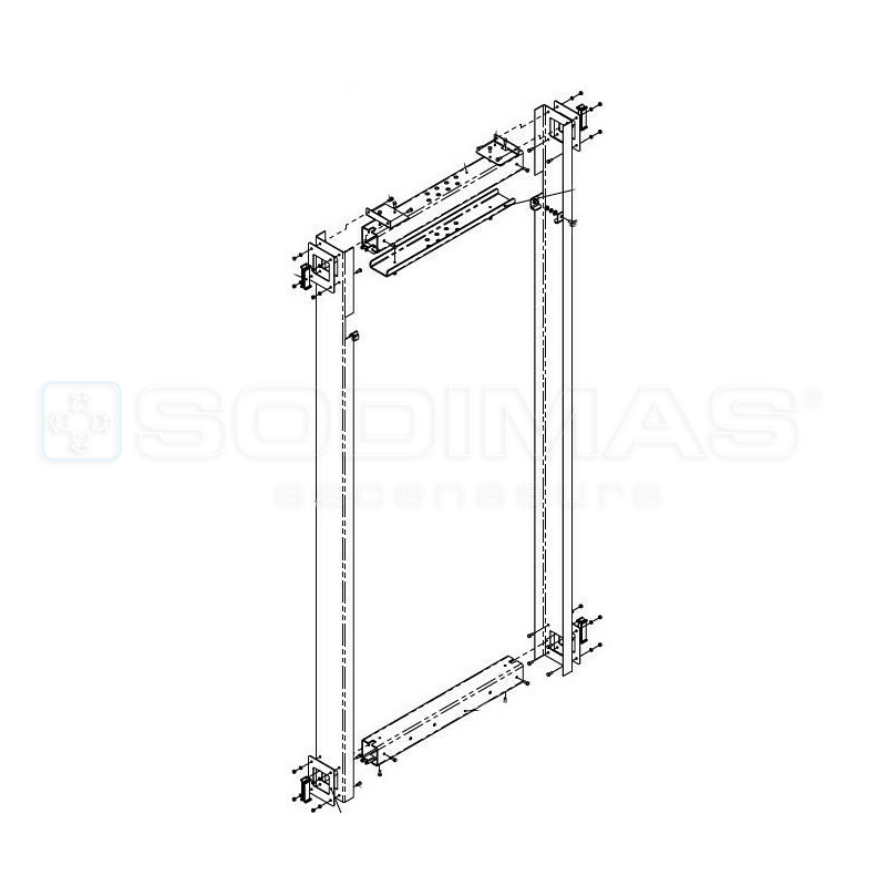 Ensemble contrepoids EESY 700 kg < Cu ≤ 1000 kg