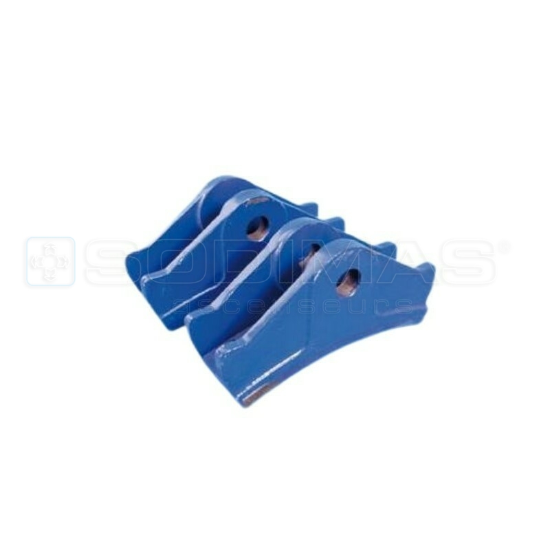 Paire de mâchoires de frein Gearless GL300A/S