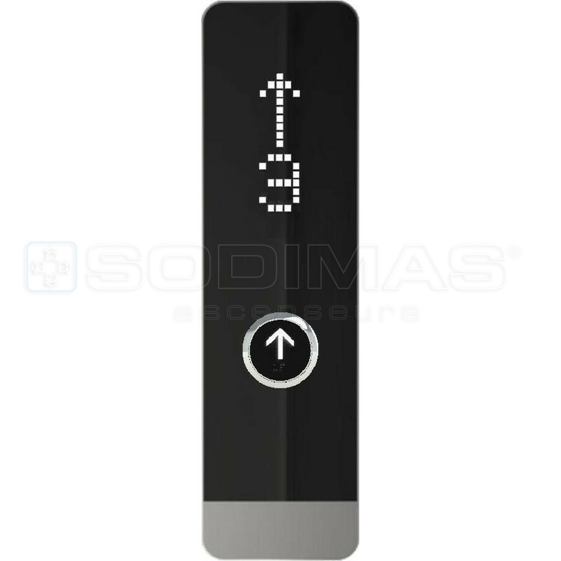 Boite palière Black Pad-V2- bouton montée + afficheur