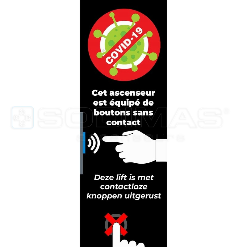 Étiquette de signalisation DEMON SAFE NL