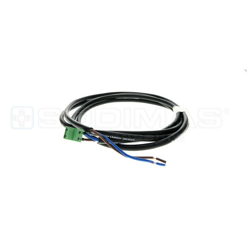 Câble shunt porte palière battante QI touch -lg 2m