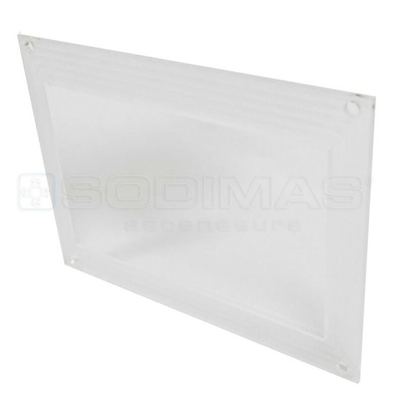Vitre plexiglass 3mm afficheur 7p CAN-SAF