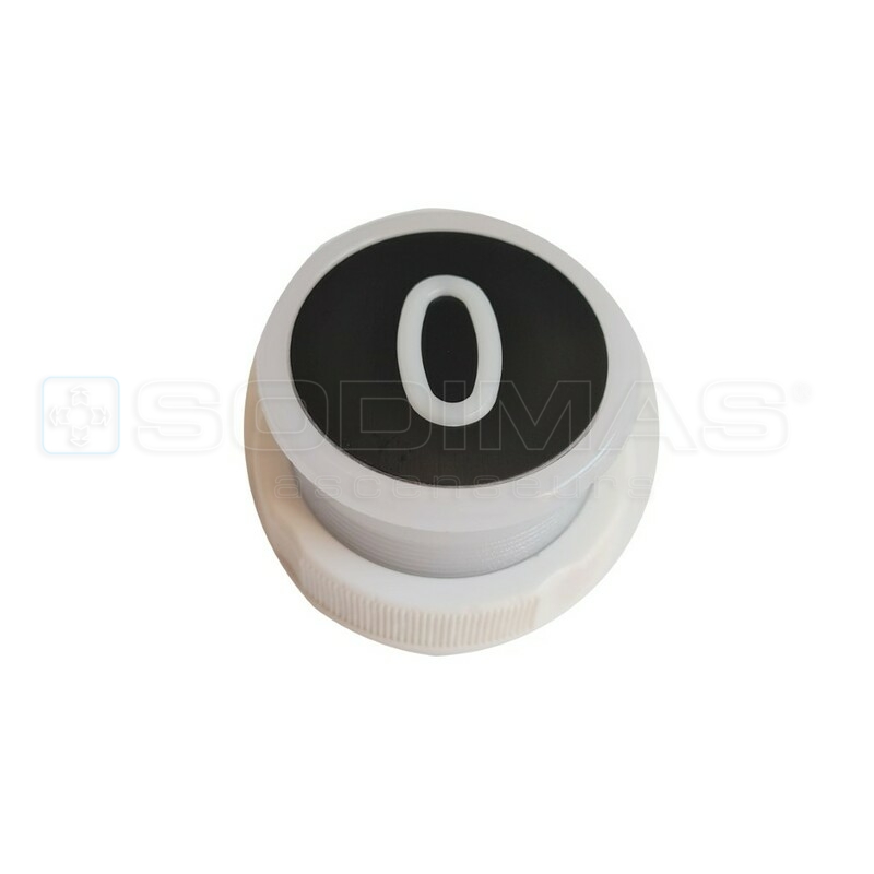 Bouton Cyntra noir 0
