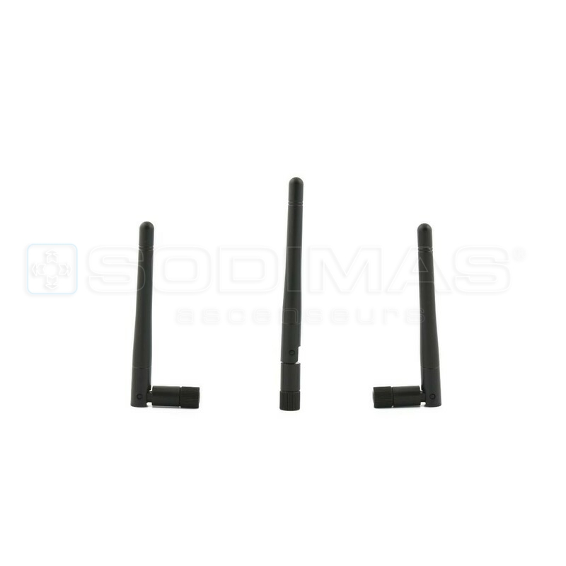 Antenne 2,4-2,5 GHZ L QI sortie mini RF